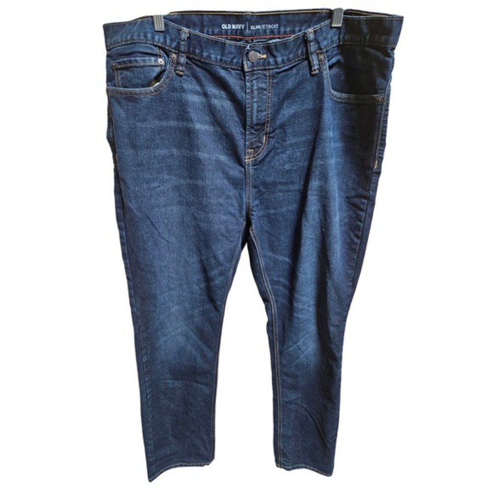 Old Navy Slim Étroit Mens Blue‎ Denim Jeans Casual Modern Comfort Fit